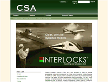 Tablet Screenshot of csa-usa.com